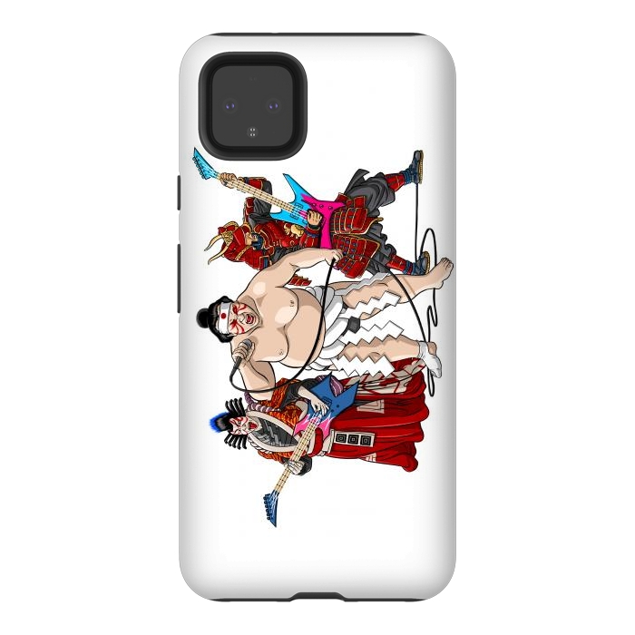Pixel 4XL StrongFit The Rock Warriors by Alberto