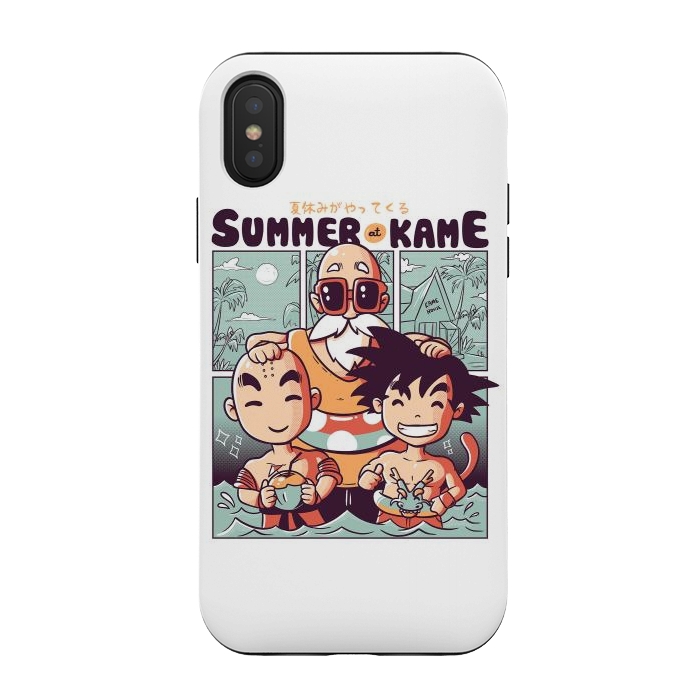 iPhone Xs / X StrongFit Summer at Kames  by eduely