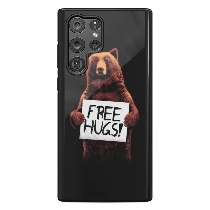 Galaxy S22 Ultra StrongFit Free Hugs by Mitxel Gonzalez