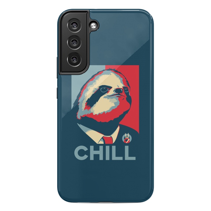 Galaxy S22 plus StrongFit Sloth For President by Grant Stephen Shepley