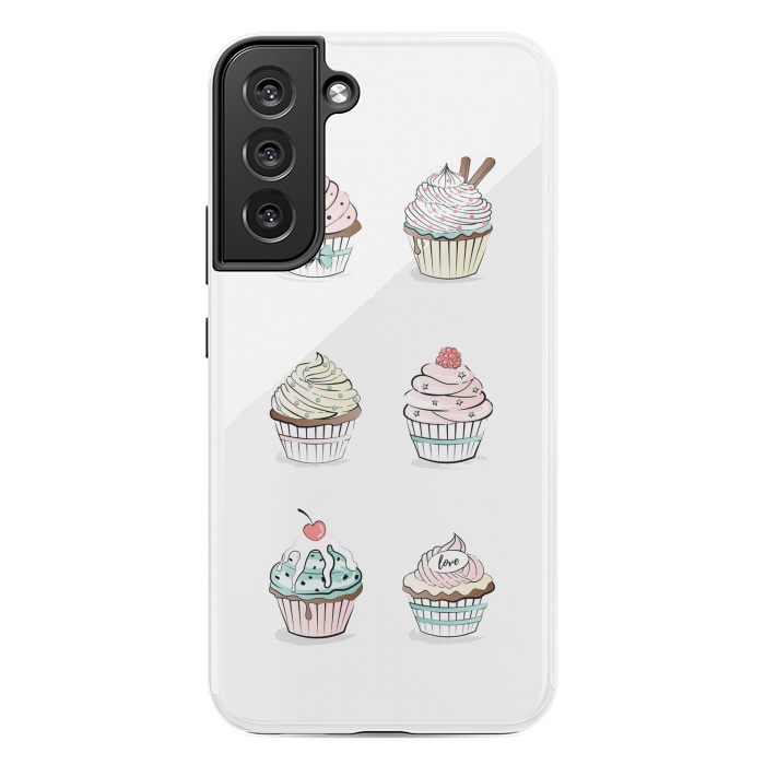 Galaxy S22 plus StrongFit Sweet Cupcakes by Martina