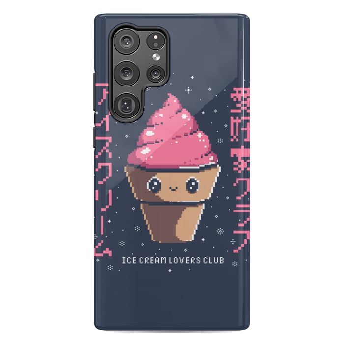 Galaxy S22 Ultra StrongFit Ice cream lovers club by Ilustrata