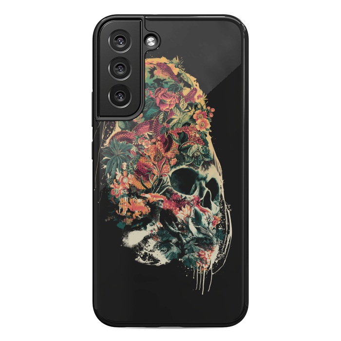 Galaxy S22 plus StrongFit Snake and Skull by Riza Peker
