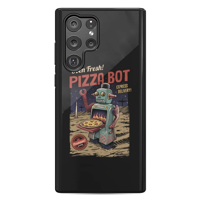 Galaxy S22 Ultra StrongFit Pizza Bot by Vincent Patrick Trinidad