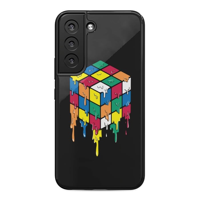 Galaxy S22 StrongFit Rubiks Cube by Coffee Man