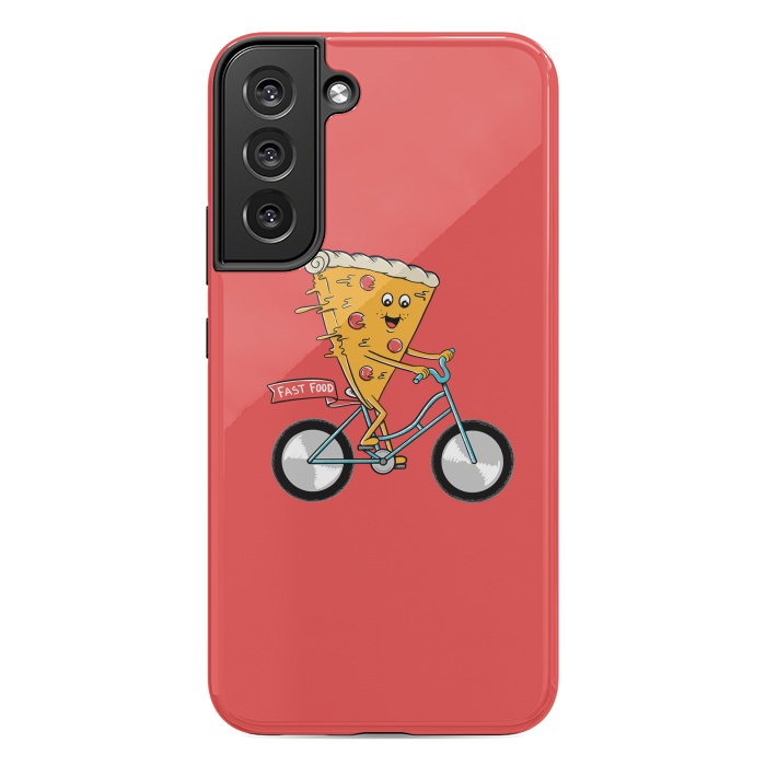 Galaxy S22 plus StrongFit Pizza Fast Food Red by Coffee Man