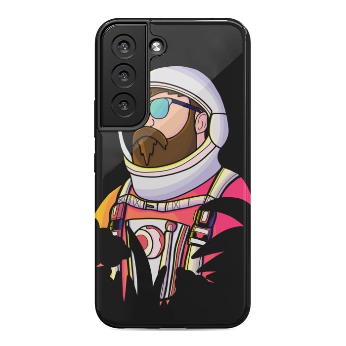 Galaxy S22 StrongFit The astronaut dude by Steve Wade (Swade)