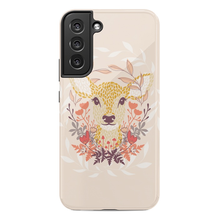 Galaxy S22 plus StrongFit Oh Deer by Melissa Lee