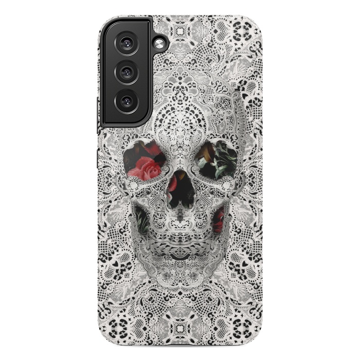 Galaxy S22 plus StrongFit Lace Skull 2 by Ali Gulec