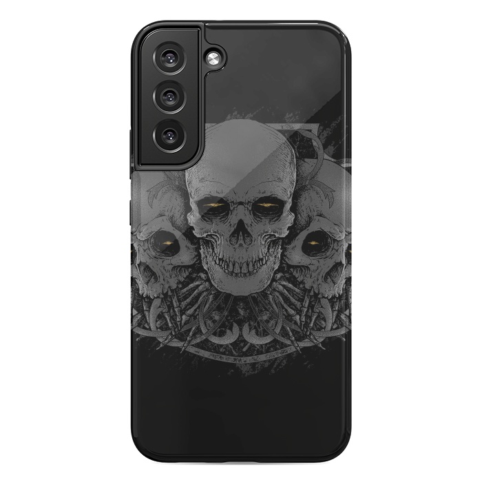 Galaxy S22 plus StrongFit 3 Skull by Afif Quilimo