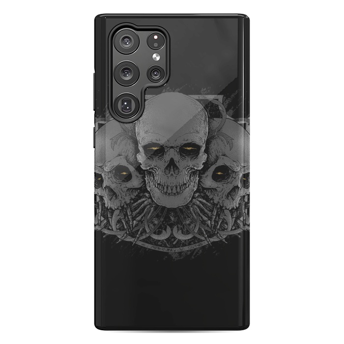 Galaxy S22 Ultra StrongFit 3 Skull by Afif Quilimo