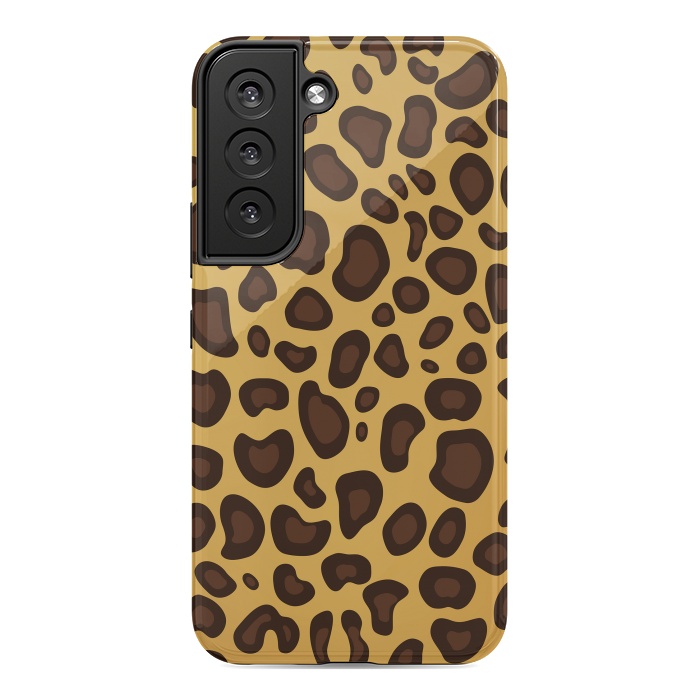 Galaxy S22 StrongFit animal print leopard by haroulita