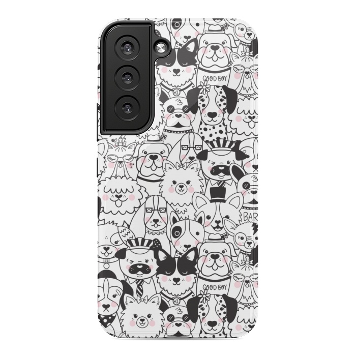 Galaxy S22 StrongFit Puppy Party by Noonday Design