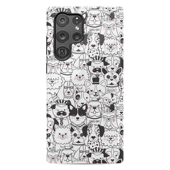 Galaxy S22 Ultra StrongFit Puppy Party by Noonday Design