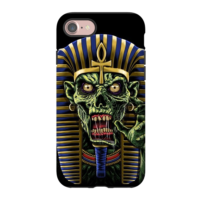 iPhone 7 StrongFit Zombie Egyptian Pharaoh Mummy by Alberto
