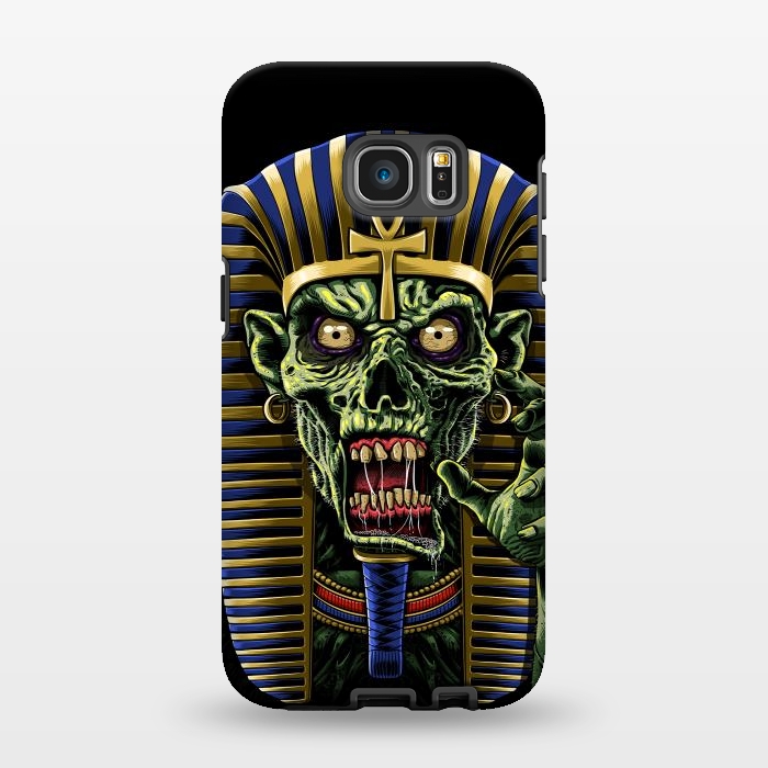 Galaxy S7 EDGE StrongFit Zombie Egyptian Pharaoh Mummy by Alberto
