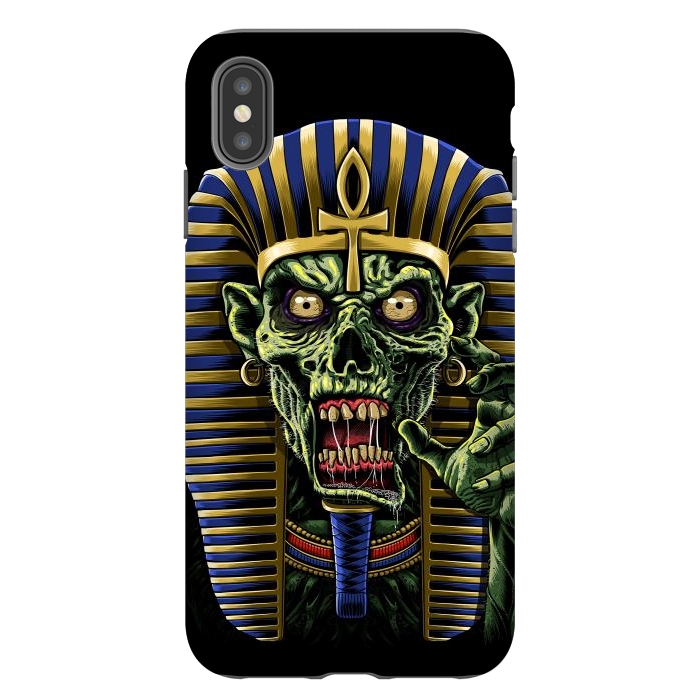 iPhone Xs Max StrongFit Zombie Egyptian Pharaoh Mummy by Alberto