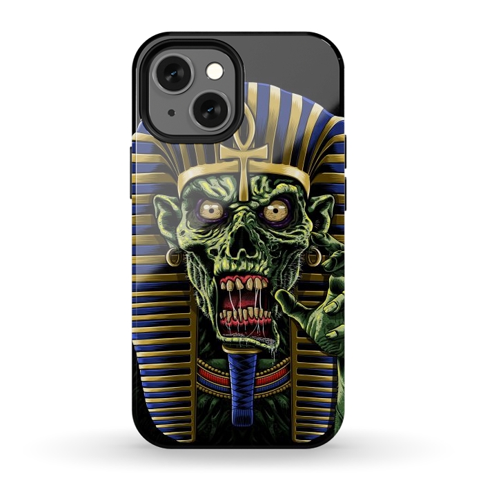 iPhone 12 mini StrongFit Zombie Egyptian Pharaoh Mummy by Alberto