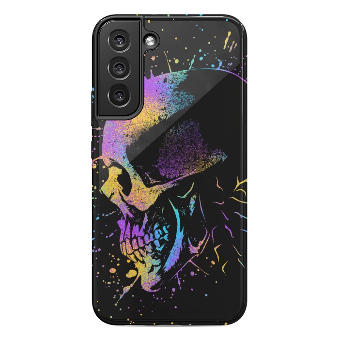 Galaxy S22 plus StrongFit Skull Colorful Artistic by Alberto