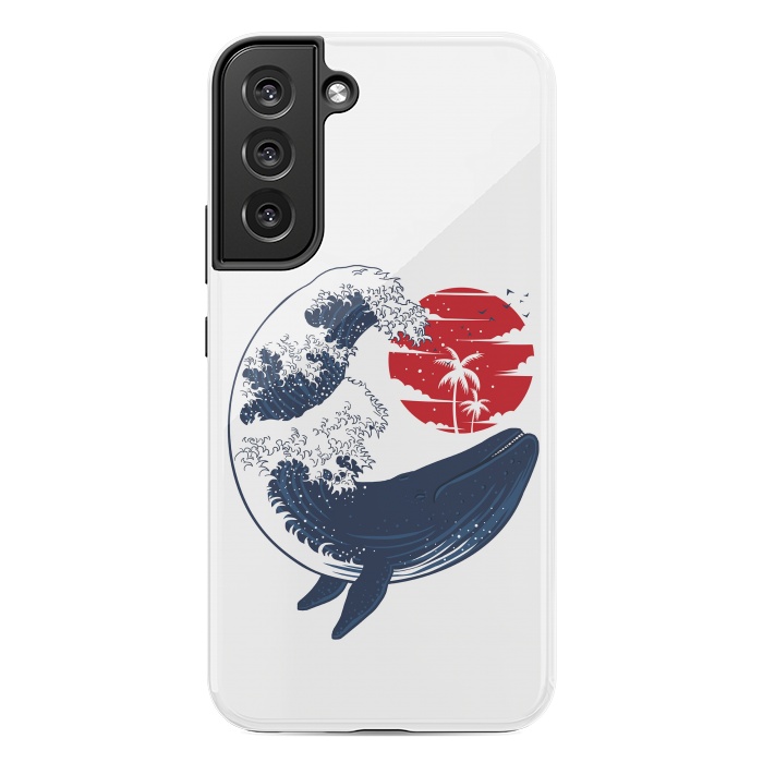 Galaxy S22 plus StrongFit wave whale by Alberto