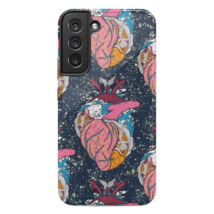 Galaxy S22 plus StrongFit Pisces Heart by Ranggasme