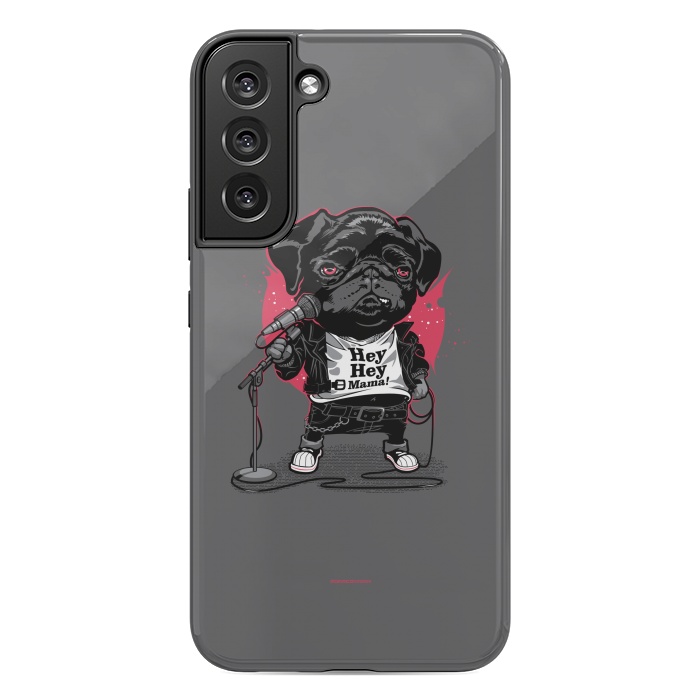 Galaxy S22 plus StrongFit Black Dog by Draco