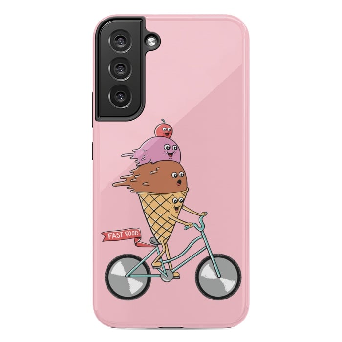 Galaxy S22 plus StrongFit Ice cream fast food rose by Coffee Man
