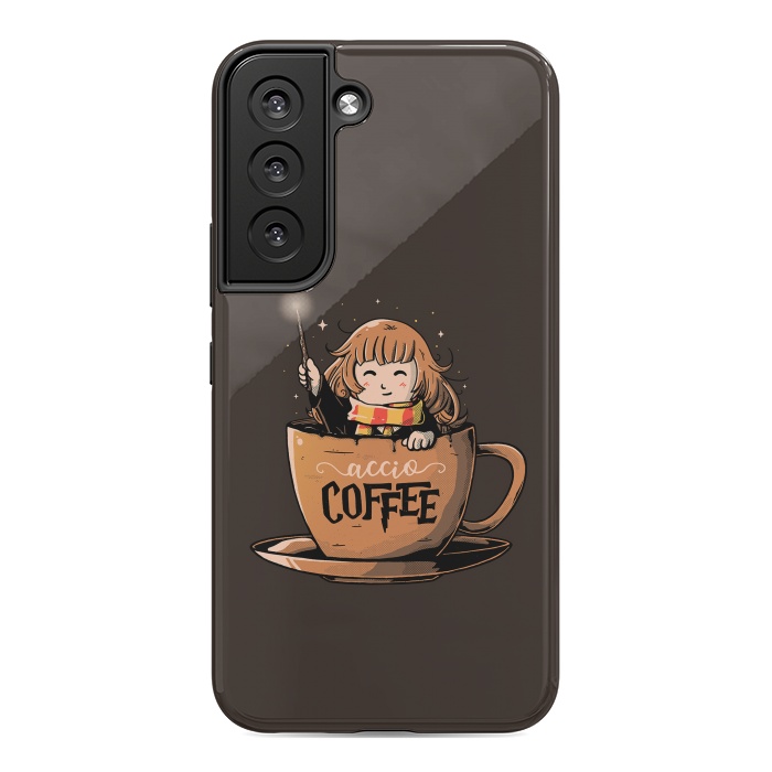Galaxy S22 StrongFit Accio Coffee by eduely