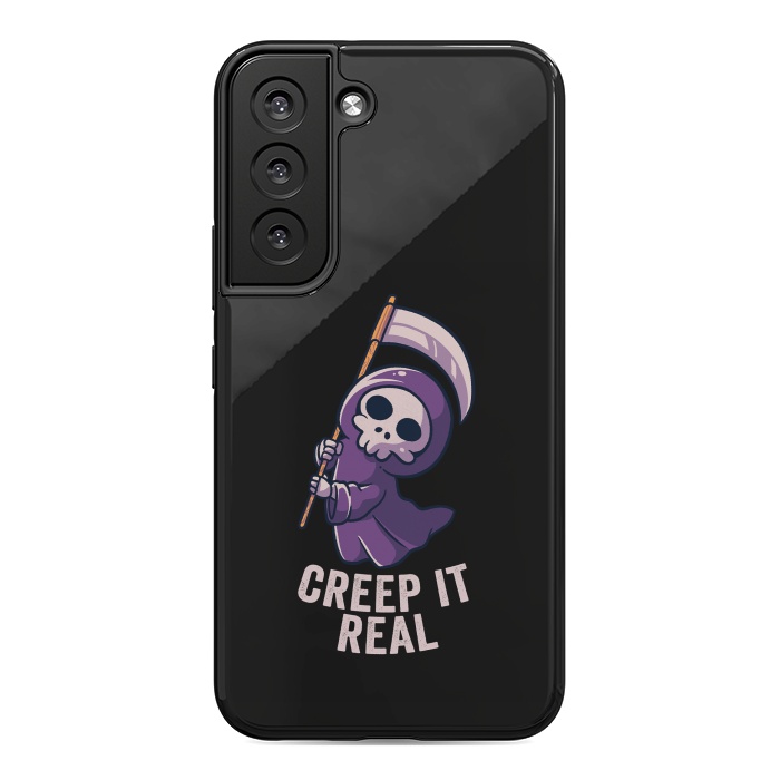 Galaxy S22 StrongFit Creep It Real - Skull by eduely