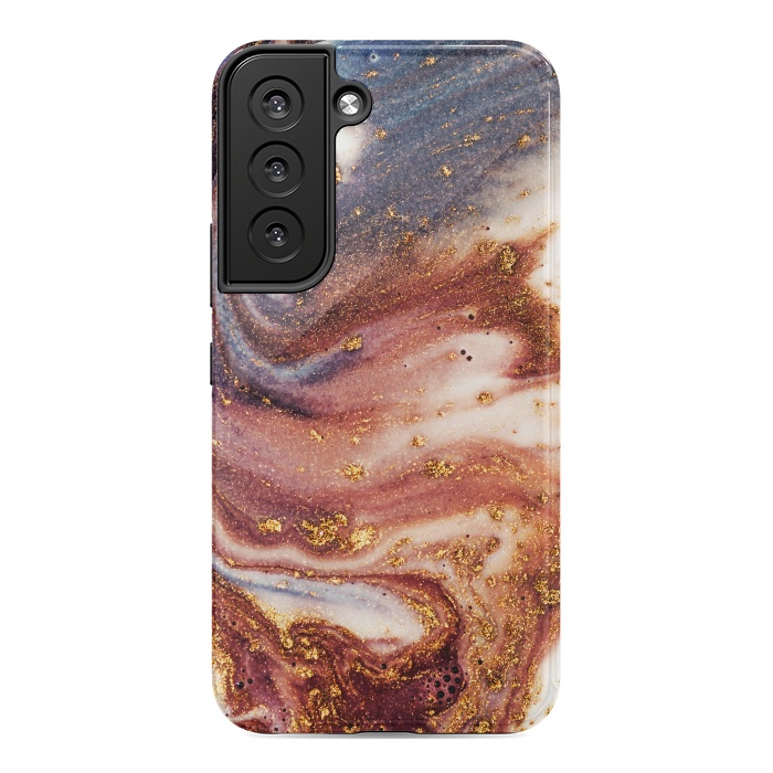 Galaxy S22 StrongFit Marble Sand by ArtsCase