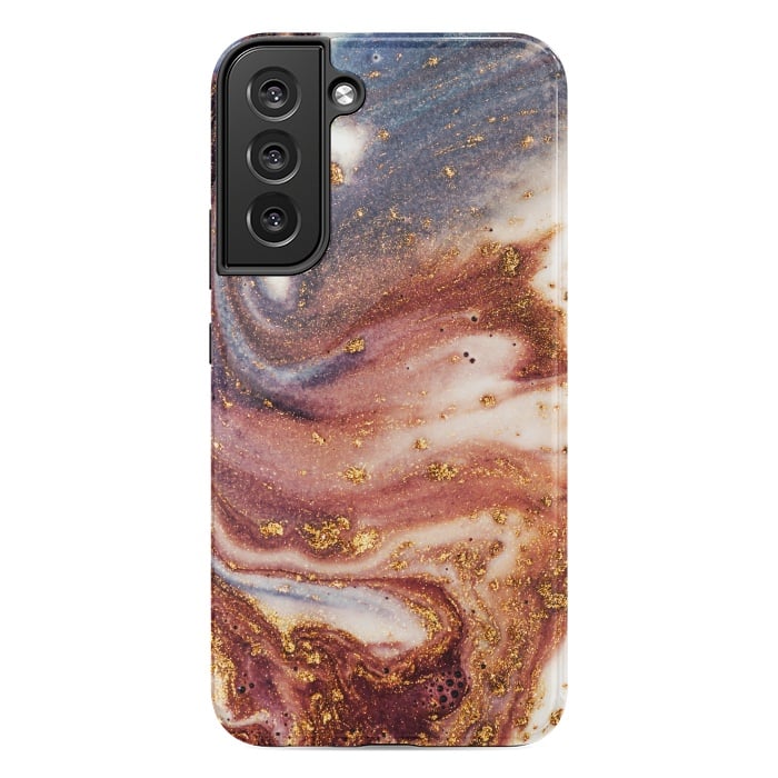 Galaxy S22 plus StrongFit Marble Sand by ArtsCase