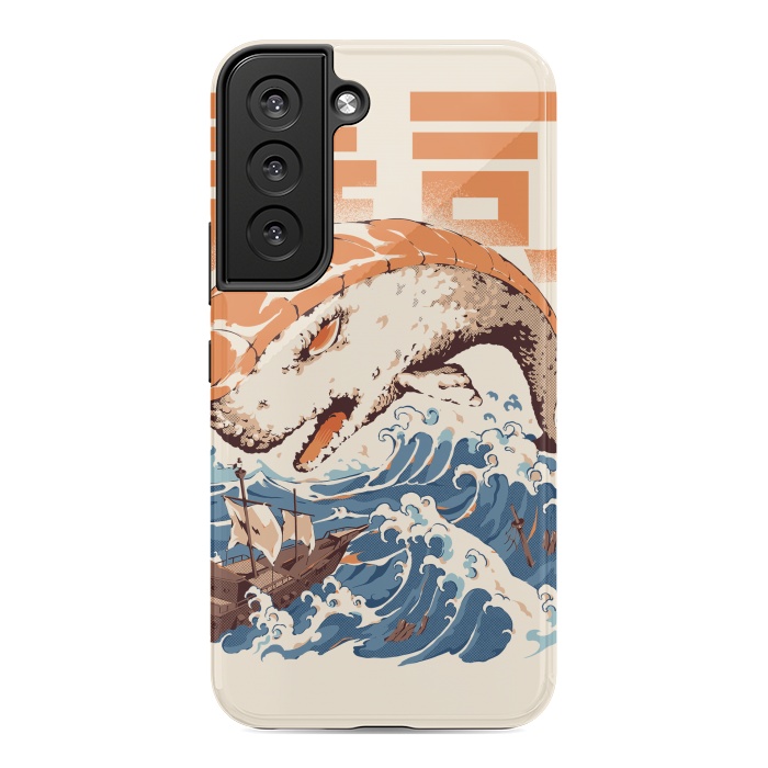 Galaxy S22 StrongFit Moby Sushi by Ilustrata