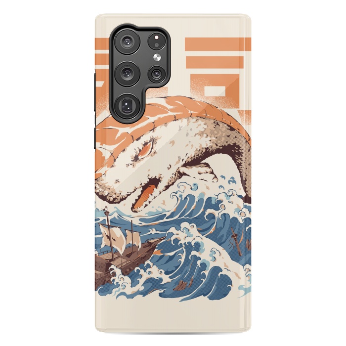 Galaxy S22 Ultra StrongFit Moby Sushi by Ilustrata