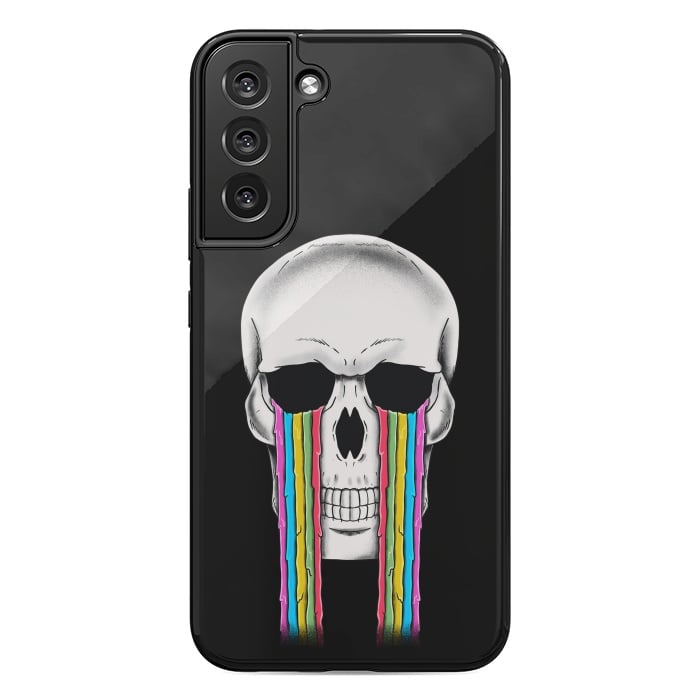 Galaxy S22 plus StrongFit Skull Crying by Coffee Man