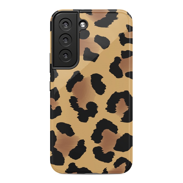 Galaxy S22 StrongFit Brown Animal Print by ArtsCase