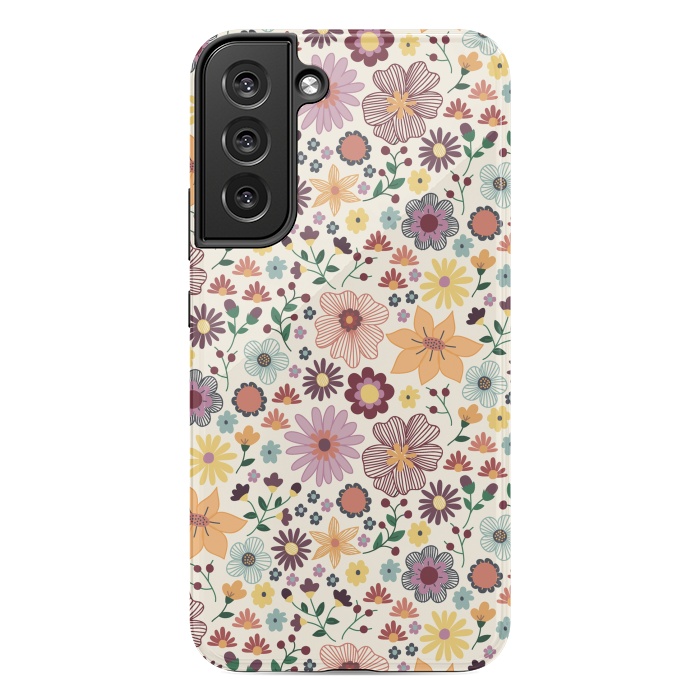 Galaxy S22 plus StrongFit Wild Bloom by TracyLucy Designs