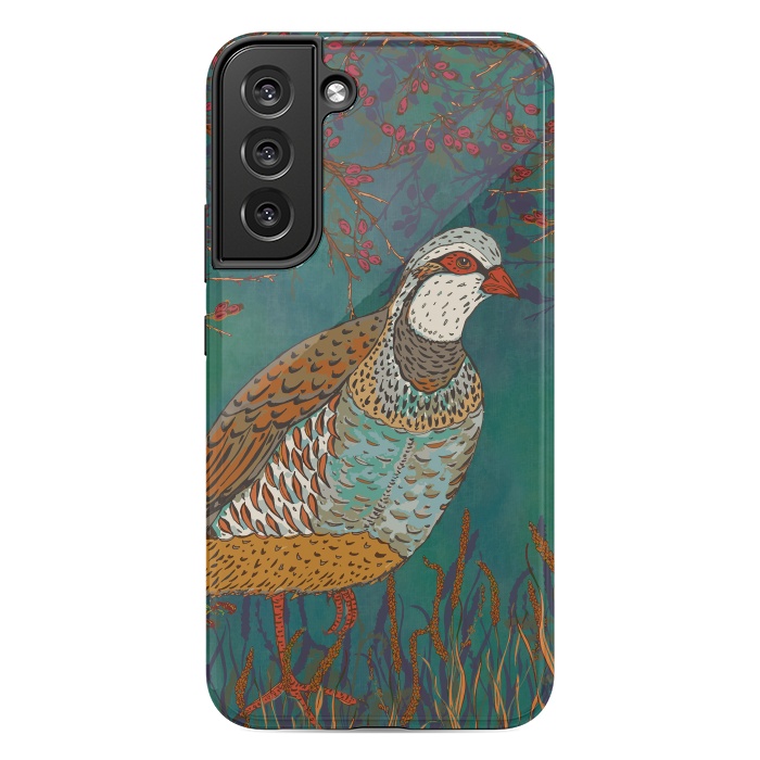 Galaxy S22 plus StrongFit Partridge by Lotti Brown
