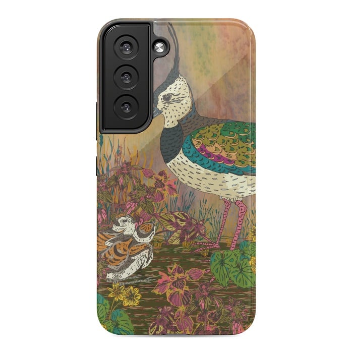 Galaxy S22 StrongFit Lapwing Revival by Lotti Brown