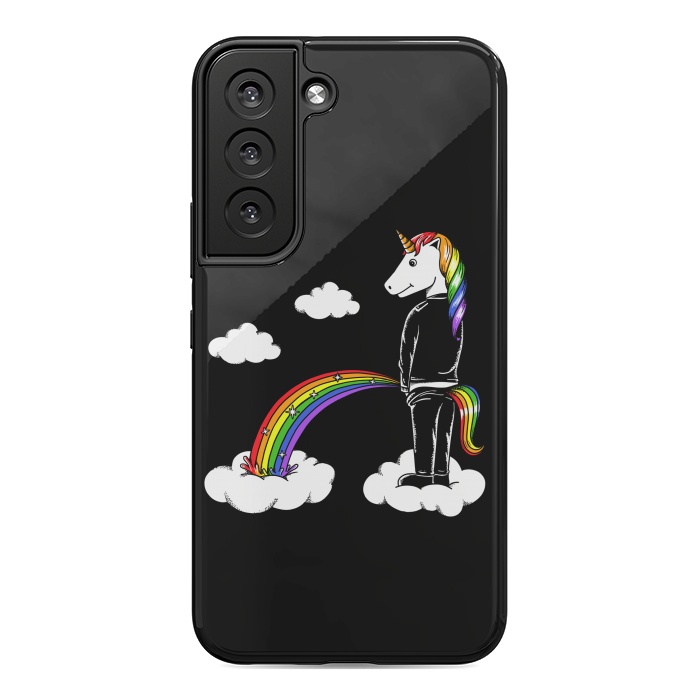 Galaxy S22 StrongFit Unicorn Rainbow by Coffee Man