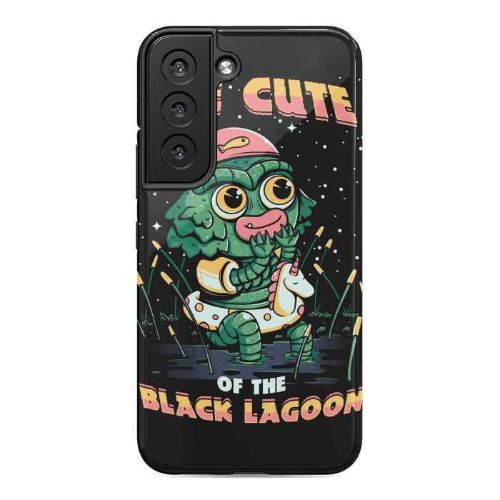 Galaxy S22 StrongFit Cute of the black lagoon! by Ilustrata