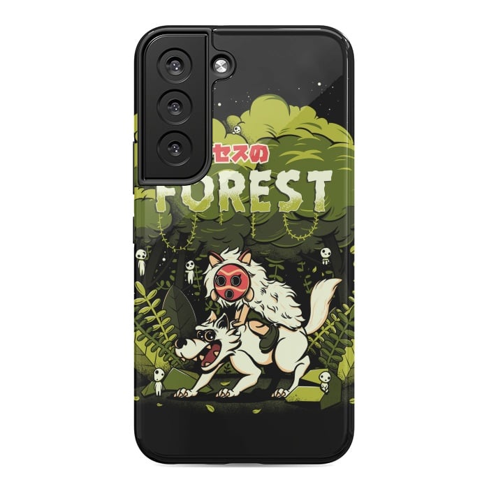 Galaxy S22 StrongFit The Forest Princess by Ilustrata