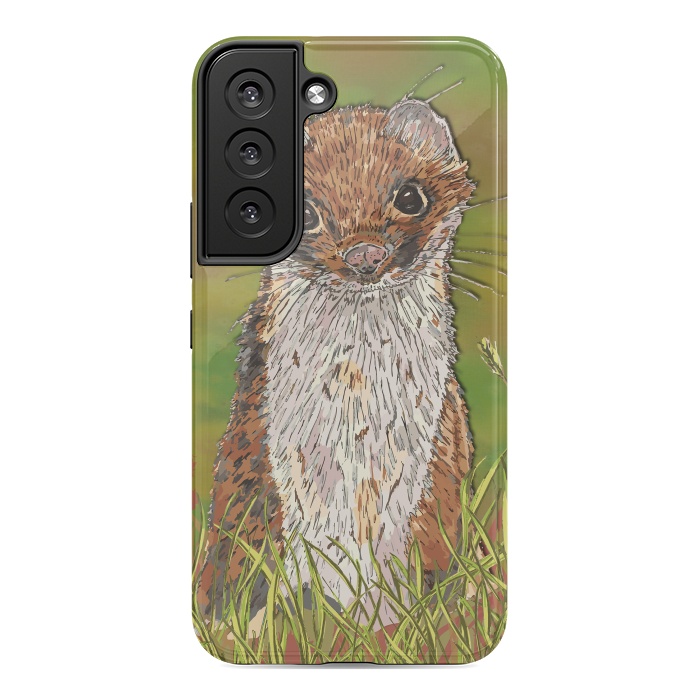 Galaxy S22 StrongFit Summer Stoat by Lotti Brown