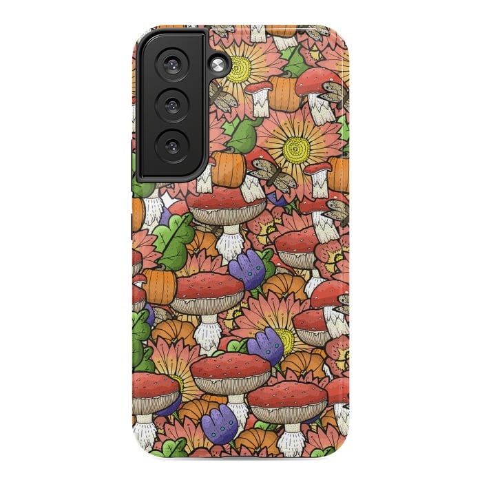 Galaxy S22 StrongFit Autumn Pattern by Steve Wade (Swade)