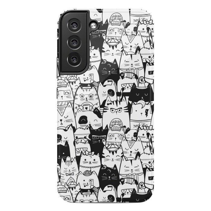 Galaxy S22 plus StrongFit Itty Bitty Kitty Committee by Noonday Design