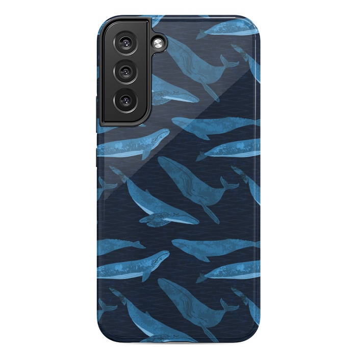 Galaxy S22 plus StrongFit Whales in the Deep by Noonday Design