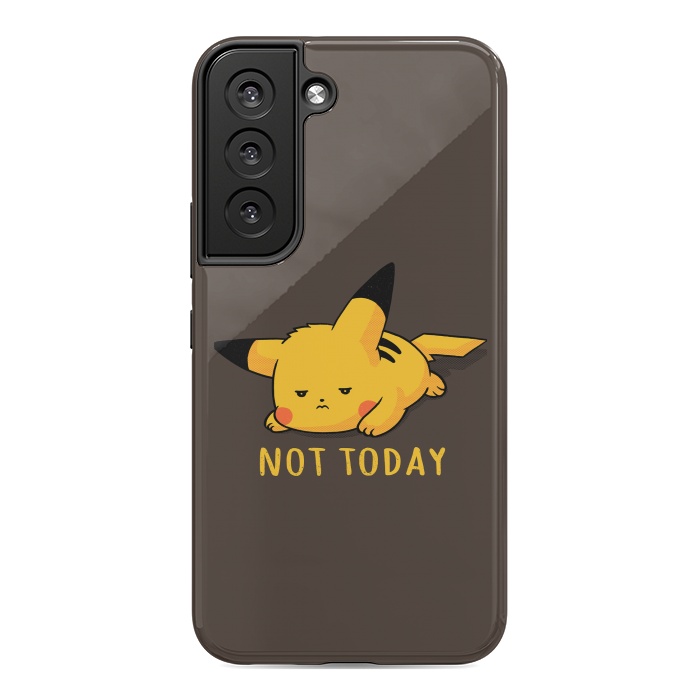 Galaxy S22 StrongFit Pikachu Not Today by eduely
