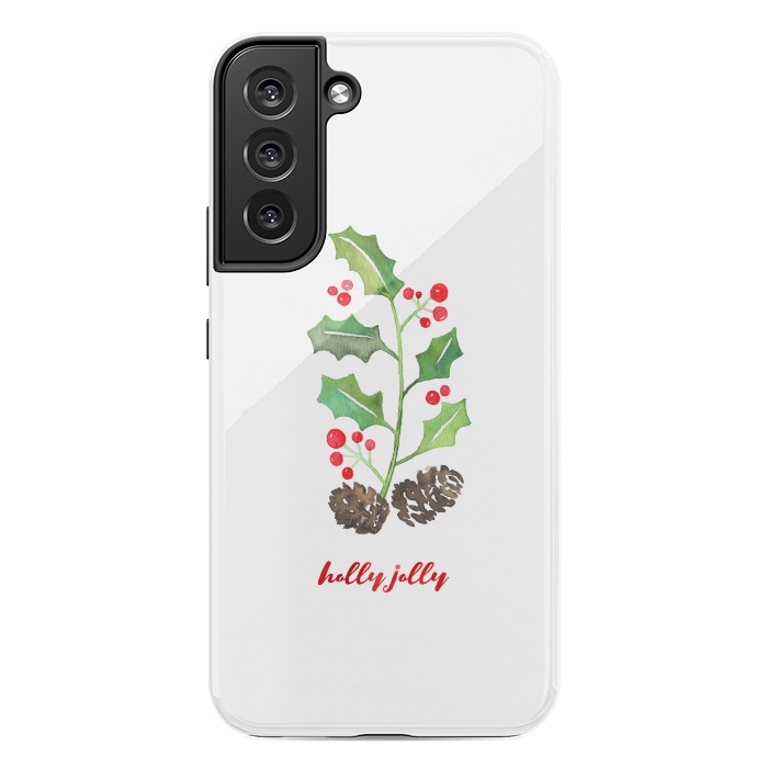 Galaxy S22 plus StrongFit Holly Jolly by Noonday Design