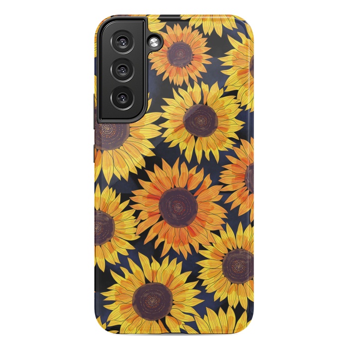 Galaxy S22 plus StrongFit Sunflowers 2 by Laura Grant