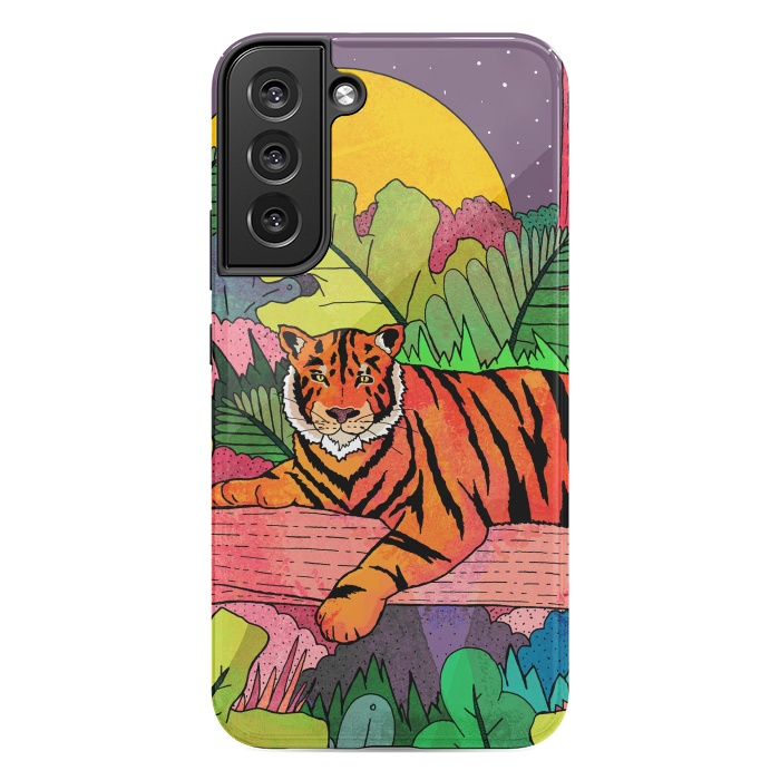 Galaxy S22 plus StrongFit Spring Tiger by Steve Wade (Swade)