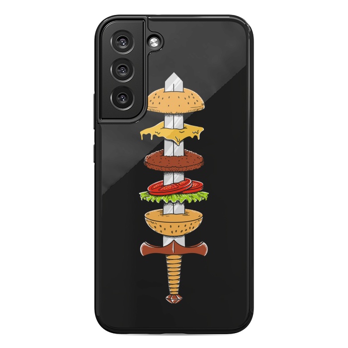 Galaxy S22 plus StrongFit sword Burger by Coffee Man